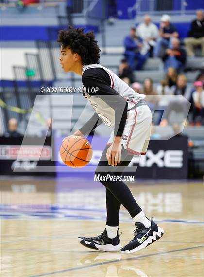 Thumbnail 1 in AZ Compass Prep vs. Sunrise Christian Academy (5 for the Fight Hoopfest) photogallery.