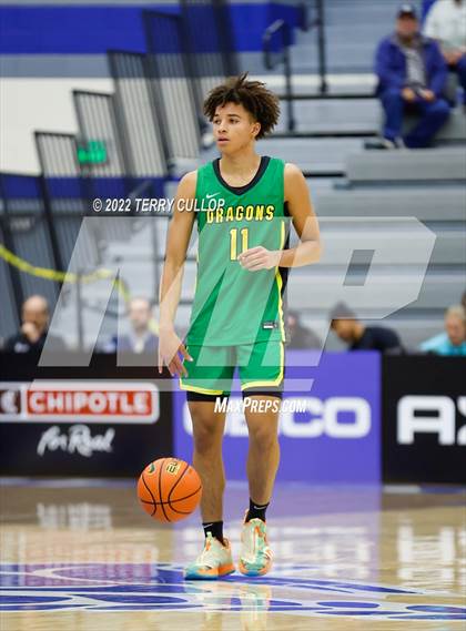 Thumbnail 2 in AZ Compass Prep vs. Sunrise Christian Academy (5 for the Fight Hoopfest) photogallery.
