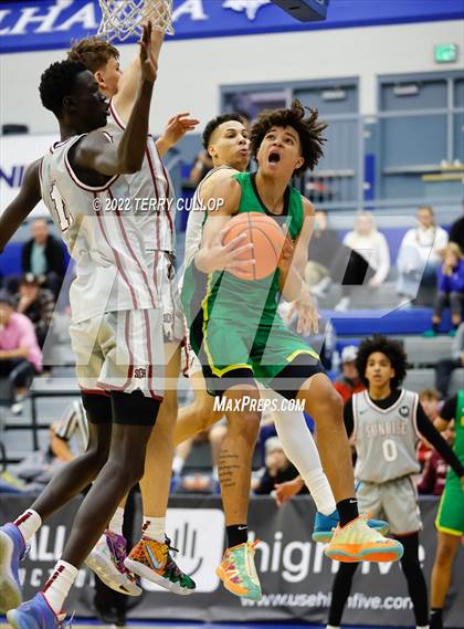 Thumbnail 3 in AZ Compass Prep vs. Sunrise Christian Academy (5 for the Fight Hoopfest) photogallery.