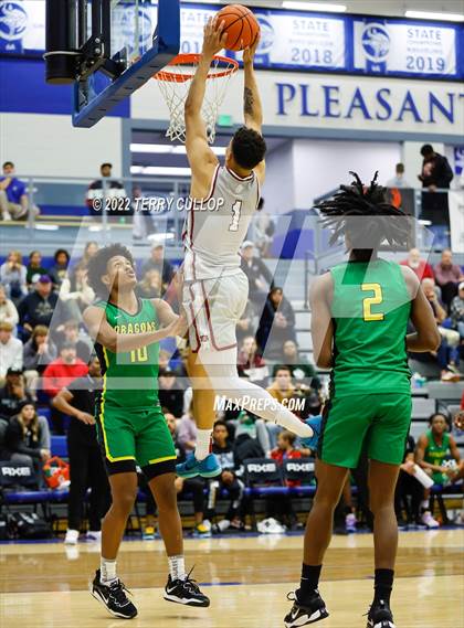 Thumbnail 1 in AZ Compass Prep vs. Sunrise Christian Academy (5 for the Fight Hoopfest) photogallery.