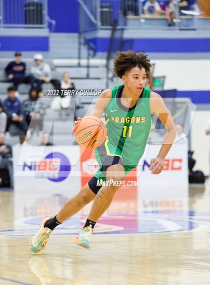 Thumbnail 2 in AZ Compass Prep vs. Sunrise Christian Academy (5 for the Fight Hoopfest) photogallery.