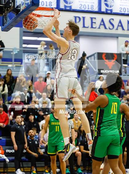 Thumbnail 1 in AZ Compass Prep vs. Sunrise Christian Academy (5 for the Fight Hoopfest) photogallery.