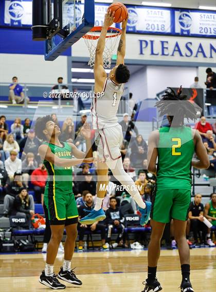 Thumbnail 2 in AZ Compass Prep vs. Sunrise Christian Academy (5 for the Fight Hoopfest) photogallery.