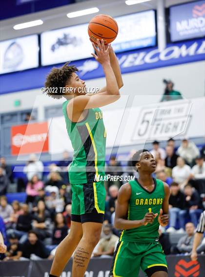 Thumbnail 1 in AZ Compass Prep vs. Sunrise Christian Academy (5 for the Fight Hoopfest) photogallery.