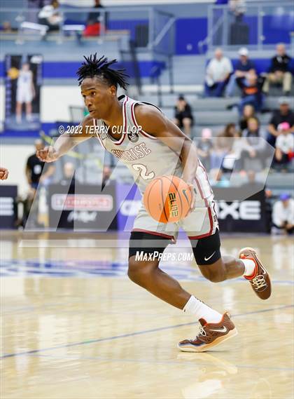 Thumbnail 1 in AZ Compass Prep vs. Sunrise Christian Academy (5 for the Fight Hoopfest) photogallery.