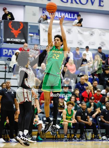 Thumbnail 2 in AZ Compass Prep vs. Sunrise Christian Academy (5 for the Fight Hoopfest) photogallery.