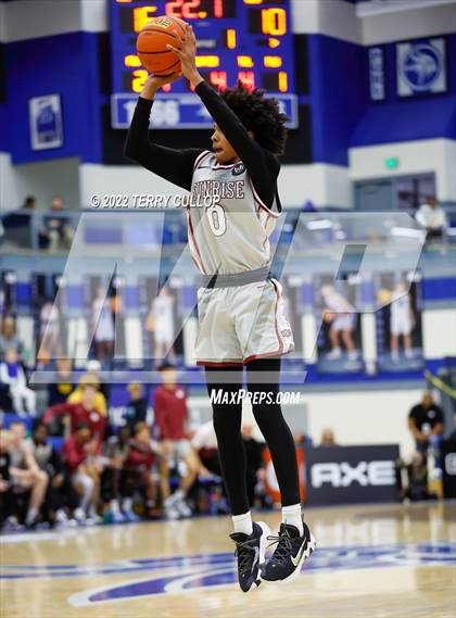 Thumbnail 3 in AZ Compass Prep vs. Sunrise Christian Academy (5 for the Fight Hoopfest) photogallery.