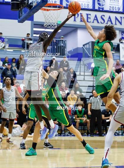 Thumbnail 1 in AZ Compass Prep vs. Sunrise Christian Academy (5 for the Fight Hoopfest) photogallery.
