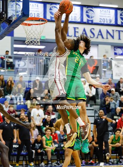 Thumbnail 1 in AZ Compass Prep vs. Sunrise Christian Academy (5 for the Fight Hoopfest) photogallery.