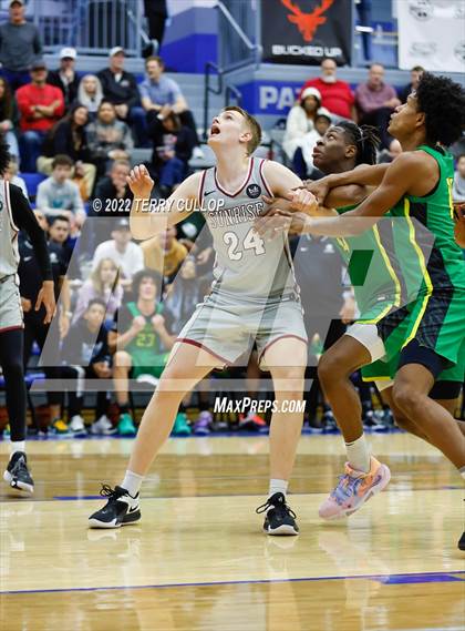 Thumbnail 3 in AZ Compass Prep vs. Sunrise Christian Academy (5 for the Fight Hoopfest) photogallery.