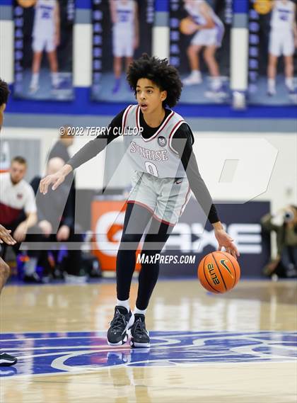 Thumbnail 3 in AZ Compass Prep vs. Sunrise Christian Academy (5 for the Fight Hoopfest) photogallery.