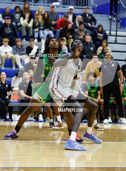 Thumbnail 1 in AZ Compass Prep vs. Sunrise Christian Academy (5 for the Fight Hoopfest) photogallery.