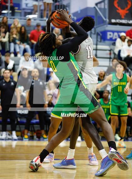 Thumbnail 2 in AZ Compass Prep vs. Sunrise Christian Academy (5 for the Fight Hoopfest) photogallery.
