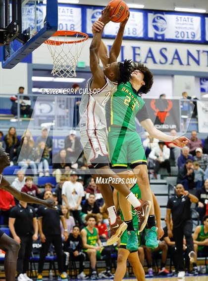 Thumbnail 2 in AZ Compass Prep vs. Sunrise Christian Academy (5 for the Fight Hoopfest) photogallery.