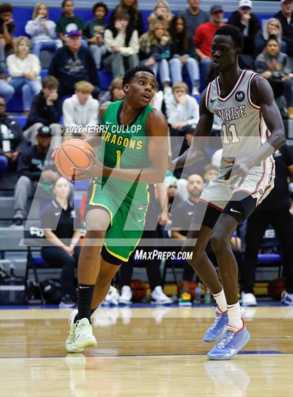 Thumbnail 3 in AZ Compass Prep vs. Sunrise Christian Academy (5 for the Fight Hoopfest) photogallery.