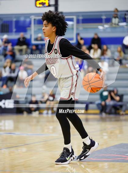 Thumbnail 3 in AZ Compass Prep vs. Sunrise Christian Academy (5 for the Fight Hoopfest) photogallery.