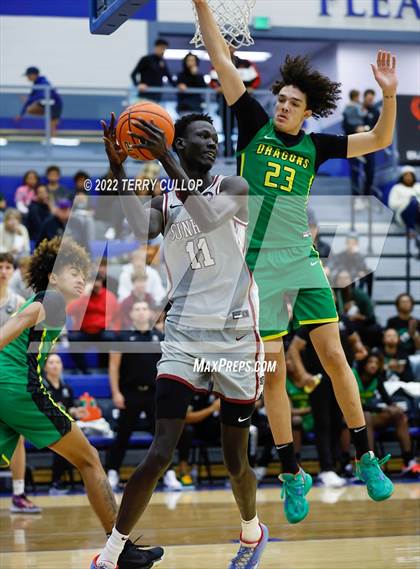 Thumbnail 1 in AZ Compass Prep vs. Sunrise Christian Academy (5 for the Fight Hoopfest) photogallery.