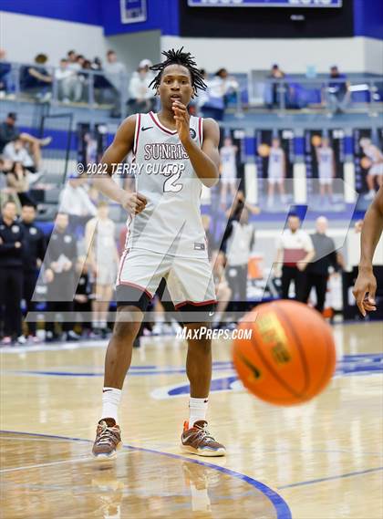 Thumbnail 2 in AZ Compass Prep vs. Sunrise Christian Academy (5 for the Fight Hoopfest) photogallery.