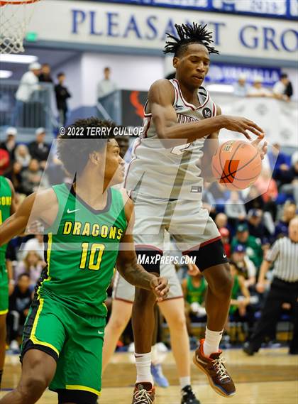 Thumbnail 1 in AZ Compass Prep vs. Sunrise Christian Academy (5 for the Fight Hoopfest) photogallery.