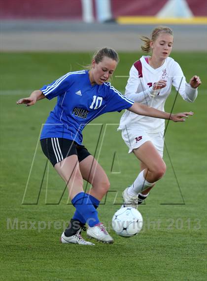 Thumbnail 2 in The Classical Academy vs. Peak to Peak (CHSAA 3A Final) photogallery.
