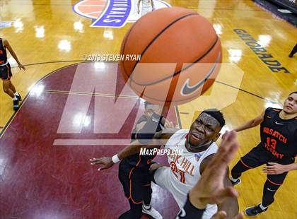 Thumbnail 3 in Wasatch Academy vs. Oak Hill Academy (GEICO National Tournament Quarterfinal) photogallery.