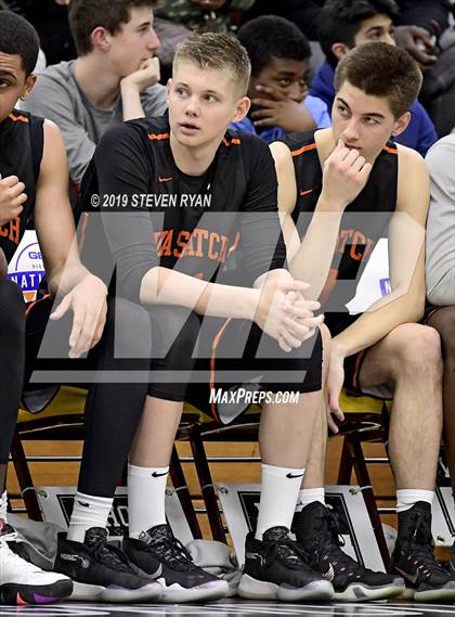 Thumbnail 3 in Wasatch Academy vs. Oak Hill Academy (GEICO National Tournament Quarterfinal) photogallery.