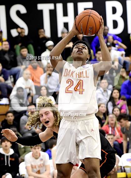 Thumbnail 3 in Wasatch Academy vs. Oak Hill Academy (GEICO National Tournament Quarterfinal) photogallery.