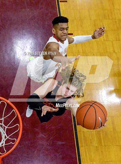 Thumbnail 1 in Wasatch Academy vs. Oak Hill Academy (GEICO National Tournament Quarterfinal) photogallery.