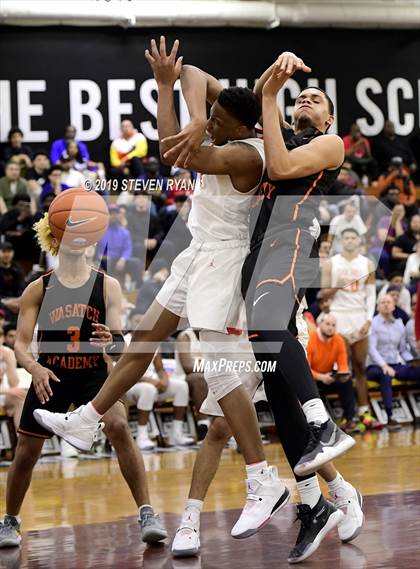 Thumbnail 3 in Wasatch Academy vs. Oak Hill Academy (GEICO National Tournament Quarterfinal) photogallery.