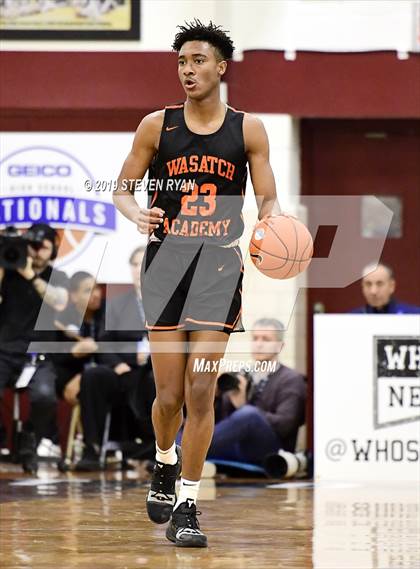 Thumbnail 3 in Wasatch Academy vs. Oak Hill Academy (GEICO National Tournament Quarterfinal) photogallery.