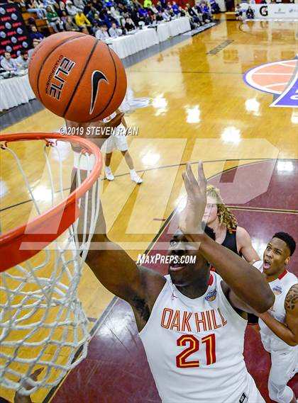 Thumbnail 2 in Wasatch Academy vs. Oak Hill Academy (GEICO National Tournament Quarterfinal) photogallery.