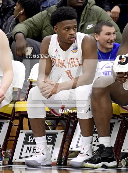 Thumbnail 2 in Wasatch Academy vs. Oak Hill Academy (GEICO National Tournament Quarterfinal) photogallery.