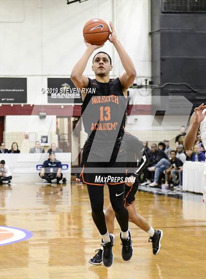Thumbnail 1 in Wasatch Academy vs. Oak Hill Academy (GEICO National Tournament Quarterfinal) photogallery.