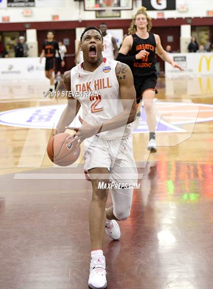 Thumbnail 1 in Wasatch Academy vs. Oak Hill Academy (GEICO National Tournament Quarterfinal) photogallery.