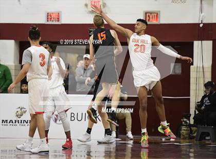 Thumbnail 2 in Wasatch Academy vs. Oak Hill Academy (GEICO National Tournament Quarterfinal) photogallery.