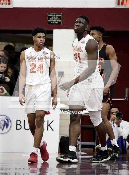 Thumbnail 1 in Wasatch Academy vs. Oak Hill Academy (GEICO National Tournament Quarterfinal) photogallery.