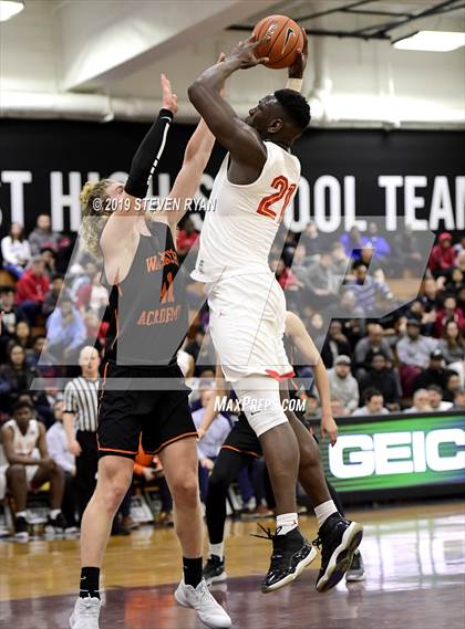 Thumbnail 3 in Wasatch Academy vs. Oak Hill Academy (GEICO National Tournament Quarterfinal) photogallery.
