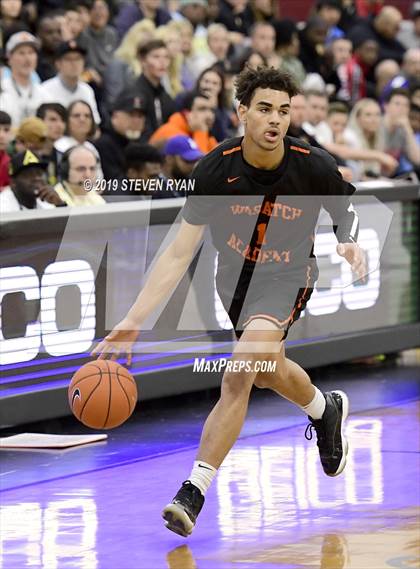 Thumbnail 2 in Wasatch Academy vs. Oak Hill Academy (GEICO National Tournament Quarterfinal) photogallery.