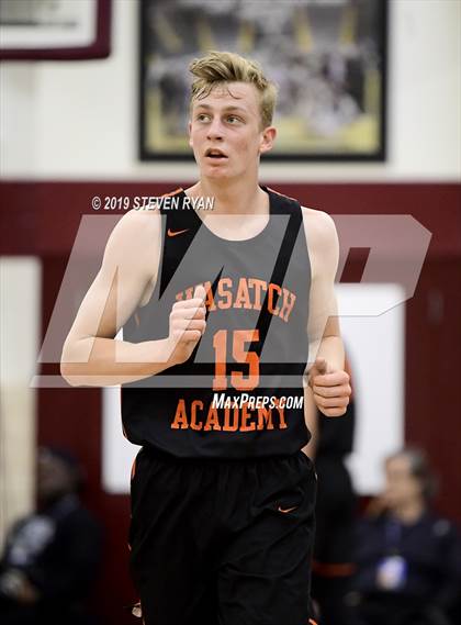 Thumbnail 3 in Wasatch Academy vs. Oak Hill Academy (GEICO National Tournament Quarterfinal) photogallery.