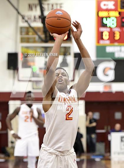 Thumbnail 3 in Wasatch Academy vs. Oak Hill Academy (GEICO National Tournament Quarterfinal) photogallery.