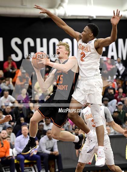 Thumbnail 2 in Wasatch Academy vs. Oak Hill Academy (GEICO National Tournament Quarterfinal) photogallery.