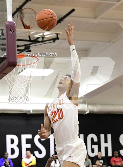 Thumbnail 2 in Wasatch Academy vs. Oak Hill Academy (GEICO National Tournament Quarterfinal) photogallery.