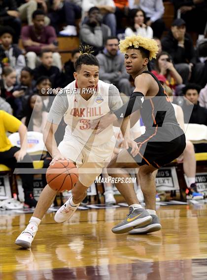 Thumbnail 1 in Wasatch Academy vs. Oak Hill Academy (GEICO National Tournament Quarterfinal) photogallery.