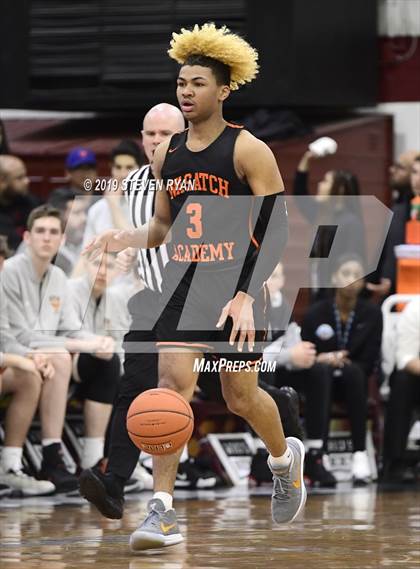 Thumbnail 2 in Wasatch Academy vs. Oak Hill Academy (GEICO National Tournament Quarterfinal) photogallery.