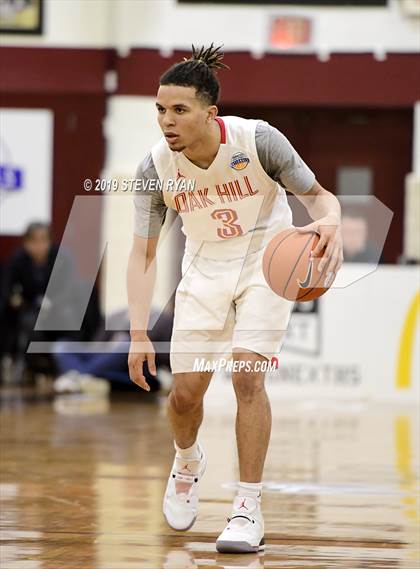 Thumbnail 1 in Wasatch Academy vs. Oak Hill Academy (GEICO National Tournament Quarterfinal) photogallery.