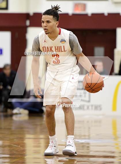 Thumbnail 2 in Wasatch Academy vs. Oak Hill Academy (GEICO National Tournament Quarterfinal) photogallery.