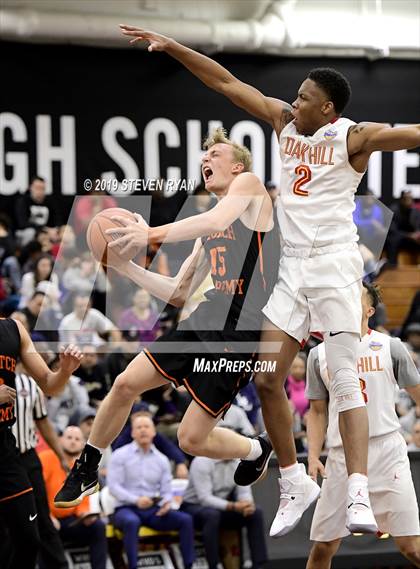 Thumbnail 3 in Wasatch Academy vs. Oak Hill Academy (GEICO National Tournament Quarterfinal) photogallery.
