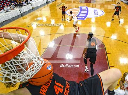 Thumbnail 2 in Wasatch Academy vs. Oak Hill Academy (GEICO National Tournament Quarterfinal) photogallery.