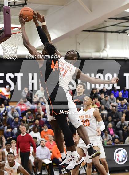Thumbnail 3 in Wasatch Academy vs. Oak Hill Academy (GEICO National Tournament Quarterfinal) photogallery.