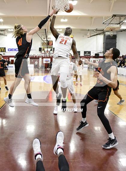 Thumbnail 1 in Wasatch Academy vs. Oak Hill Academy (GEICO National Tournament Quarterfinal) photogallery.